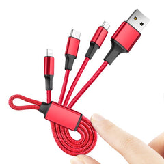 Top-Up 3-in-1 Multi Phone Charger (0.6FT)